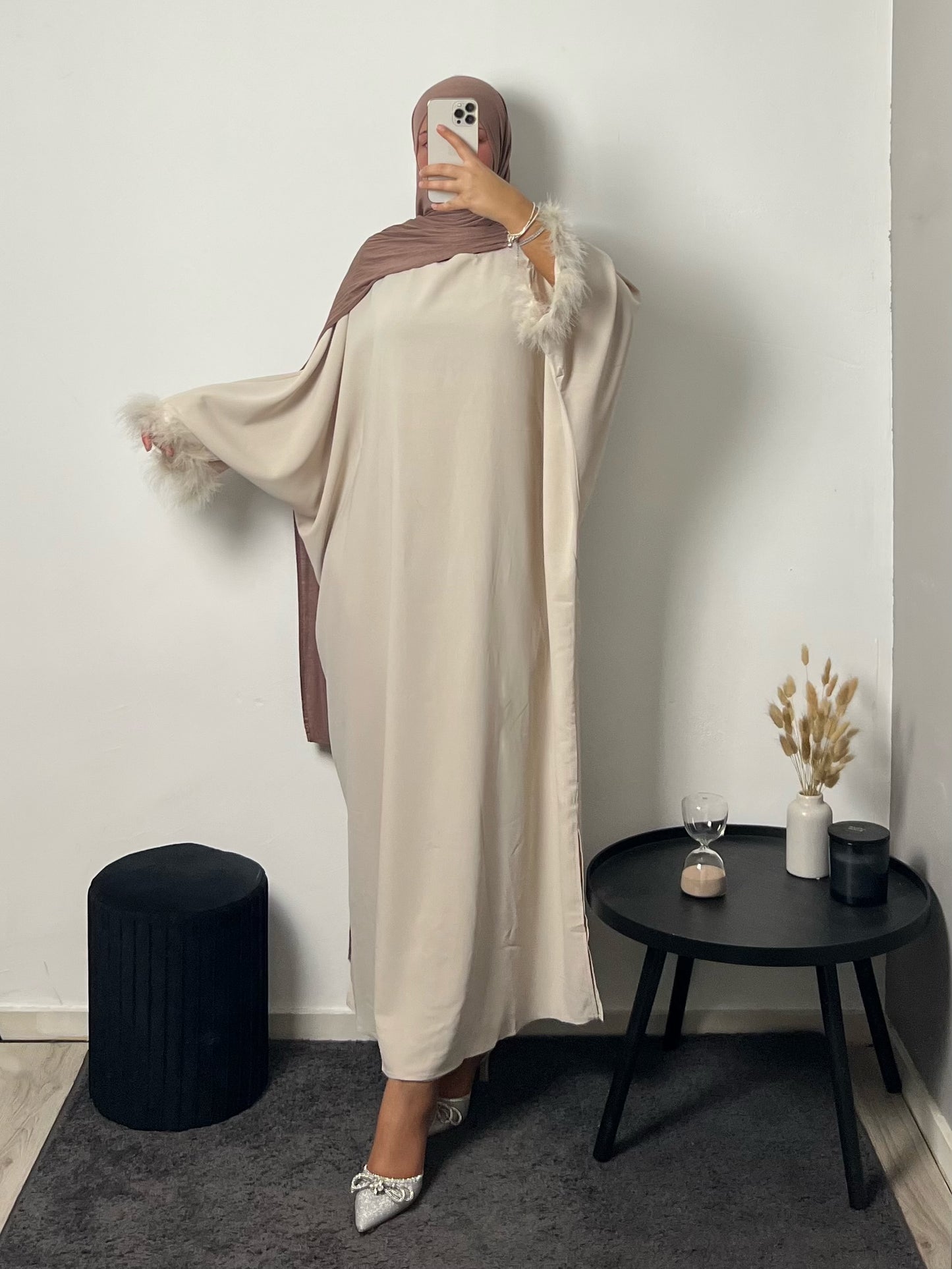 Fiya Dress Beige