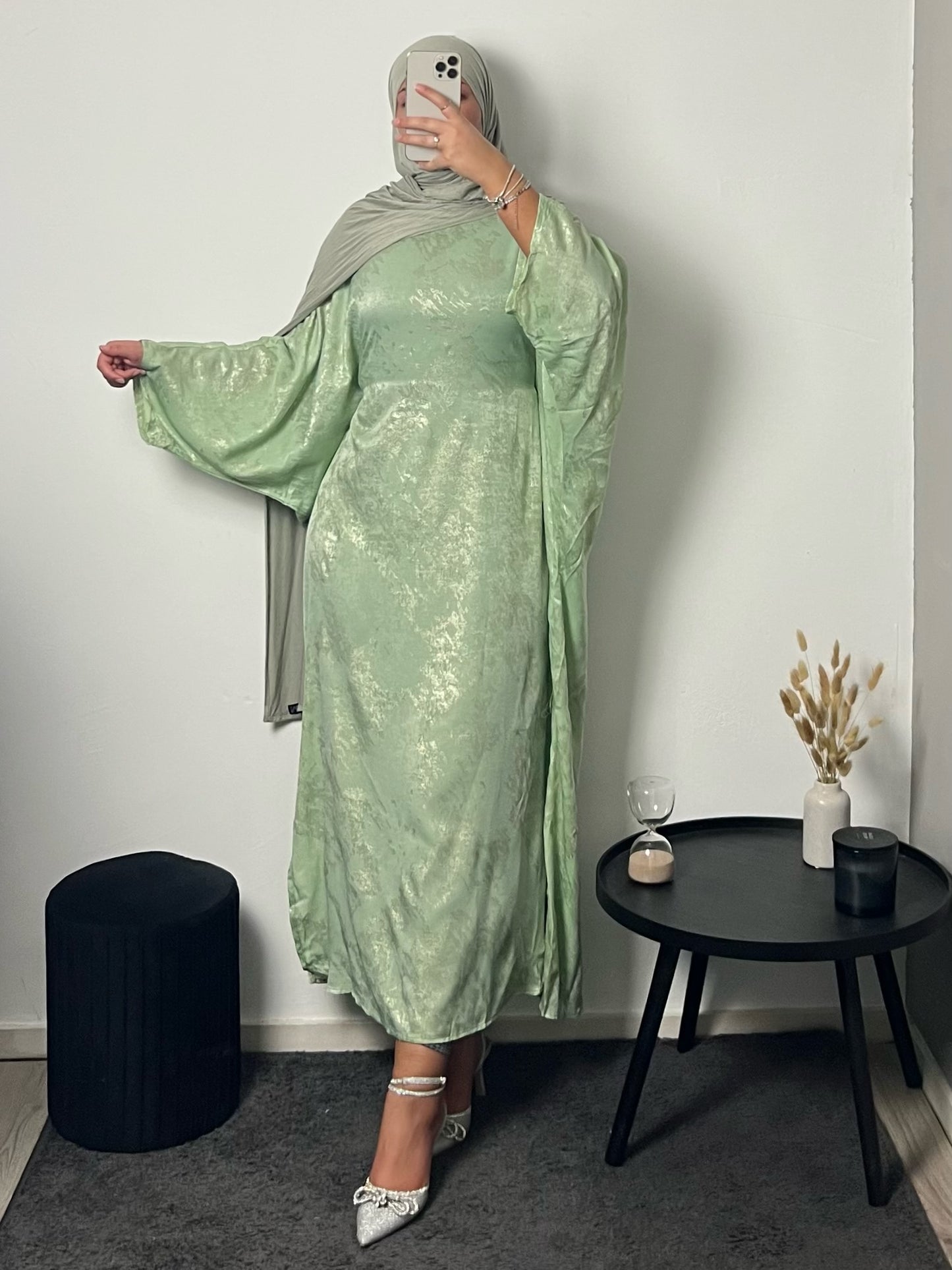 Elise Dress Mint
