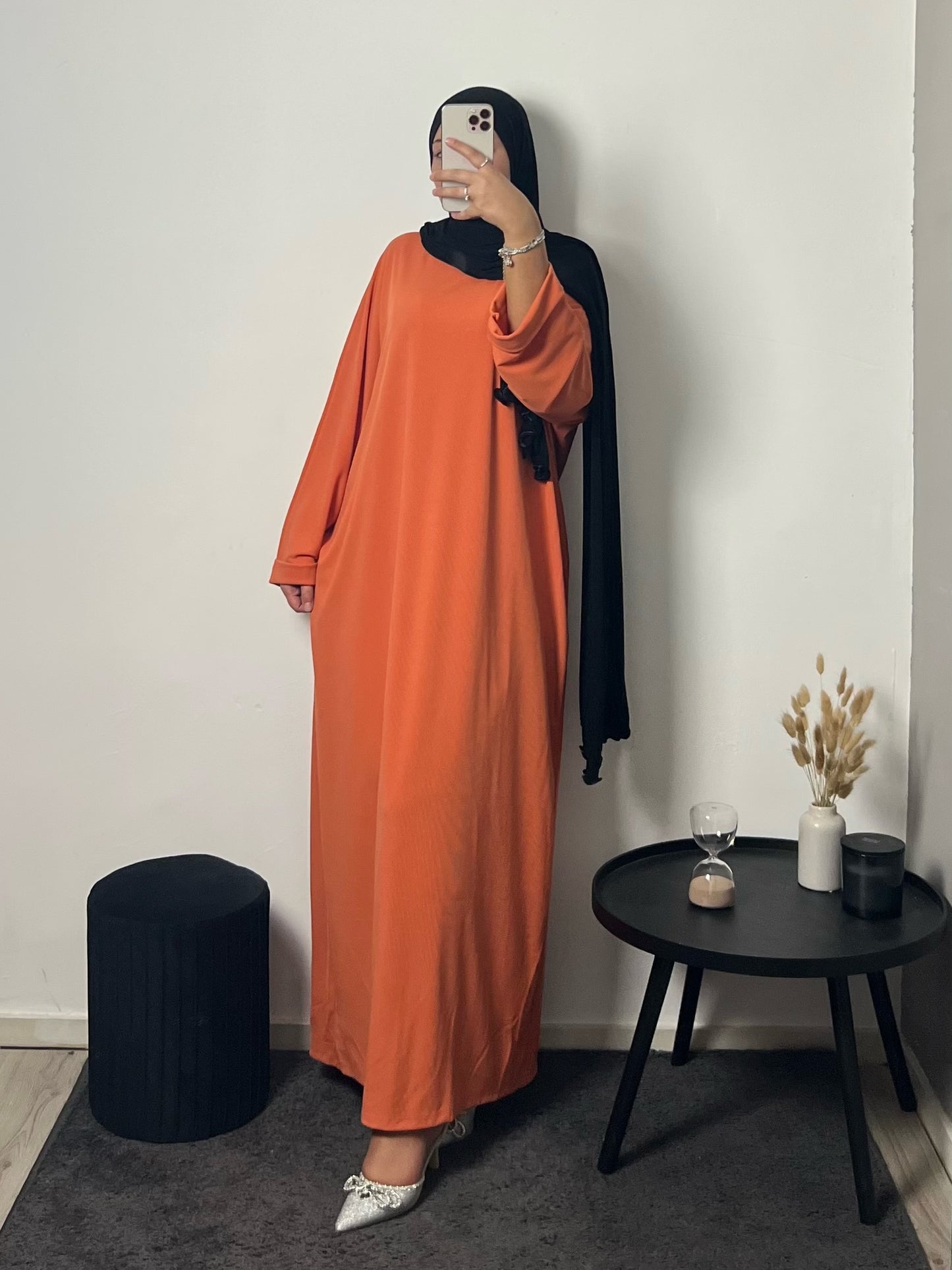 Hira Wide Sleeves Dress