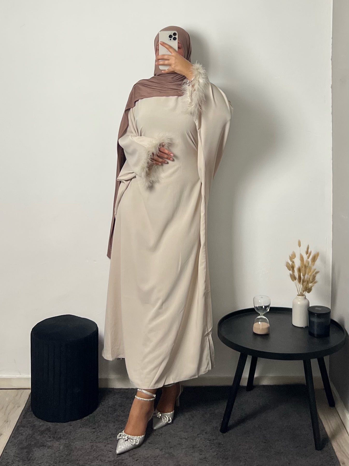 Fiya Dress Beige