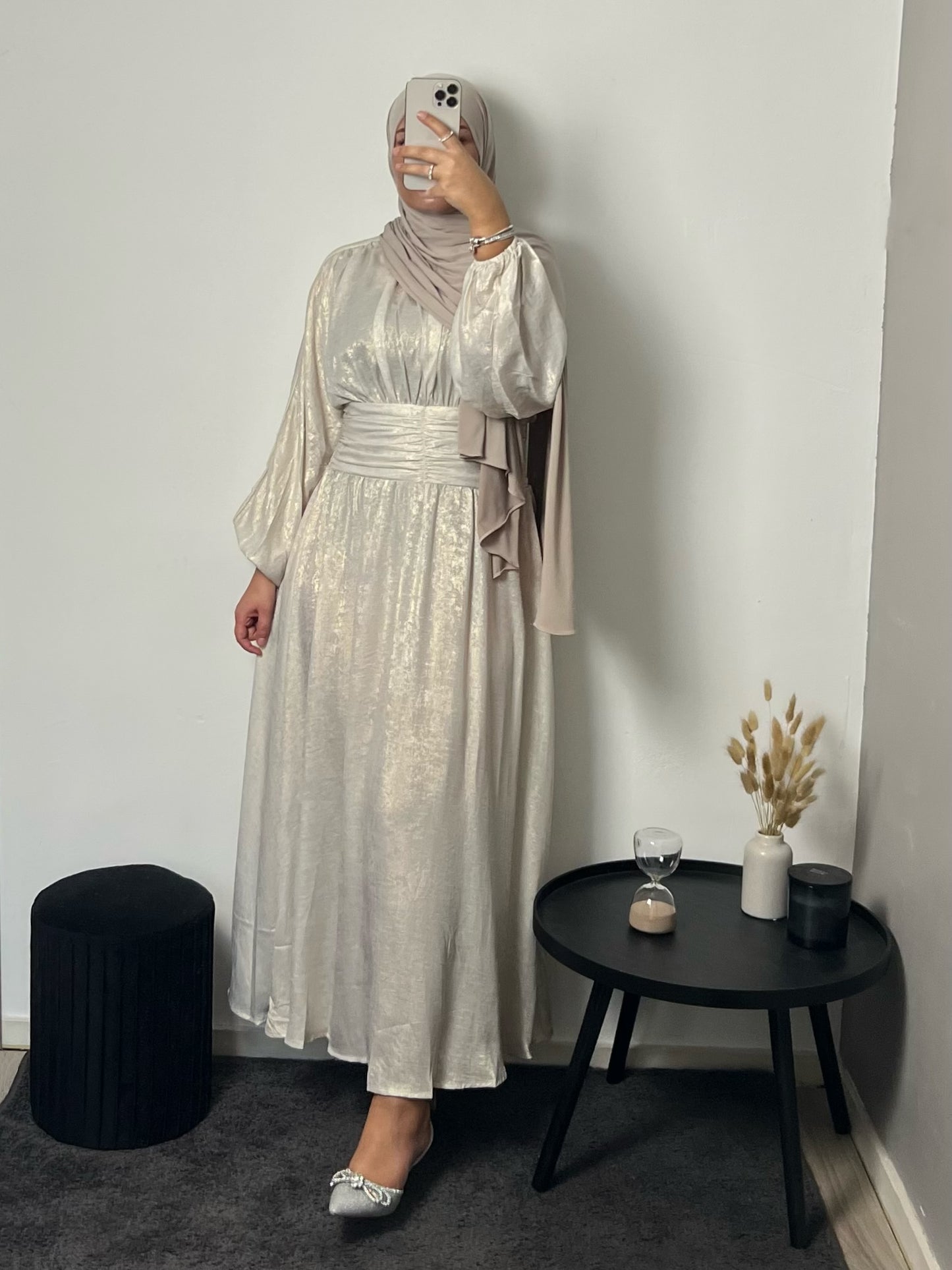 Lima Dress Beige