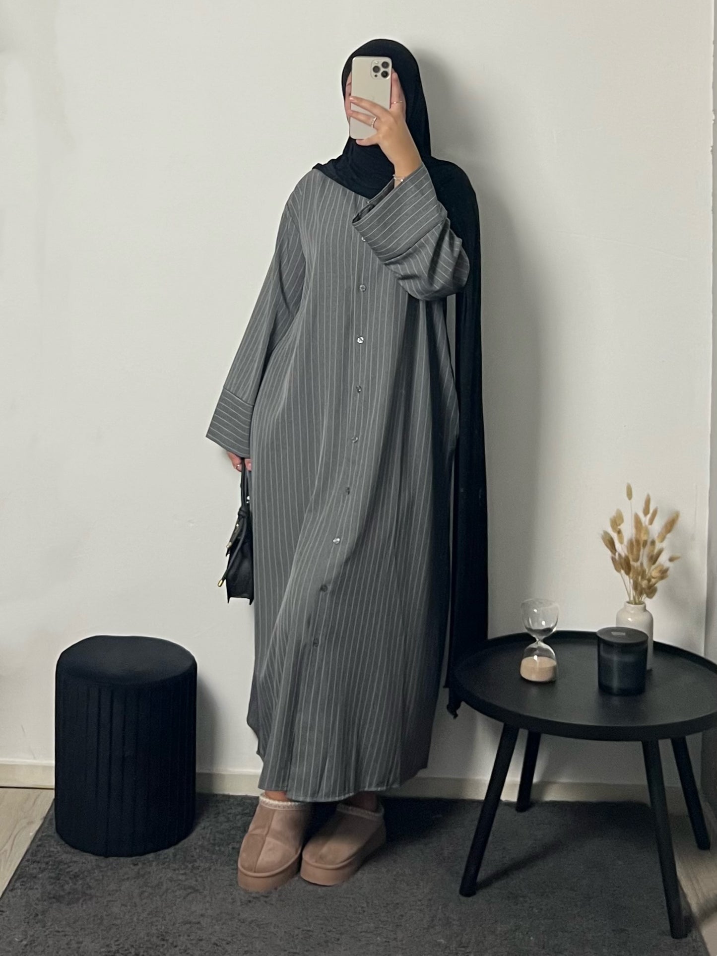 Nora Dress Grey