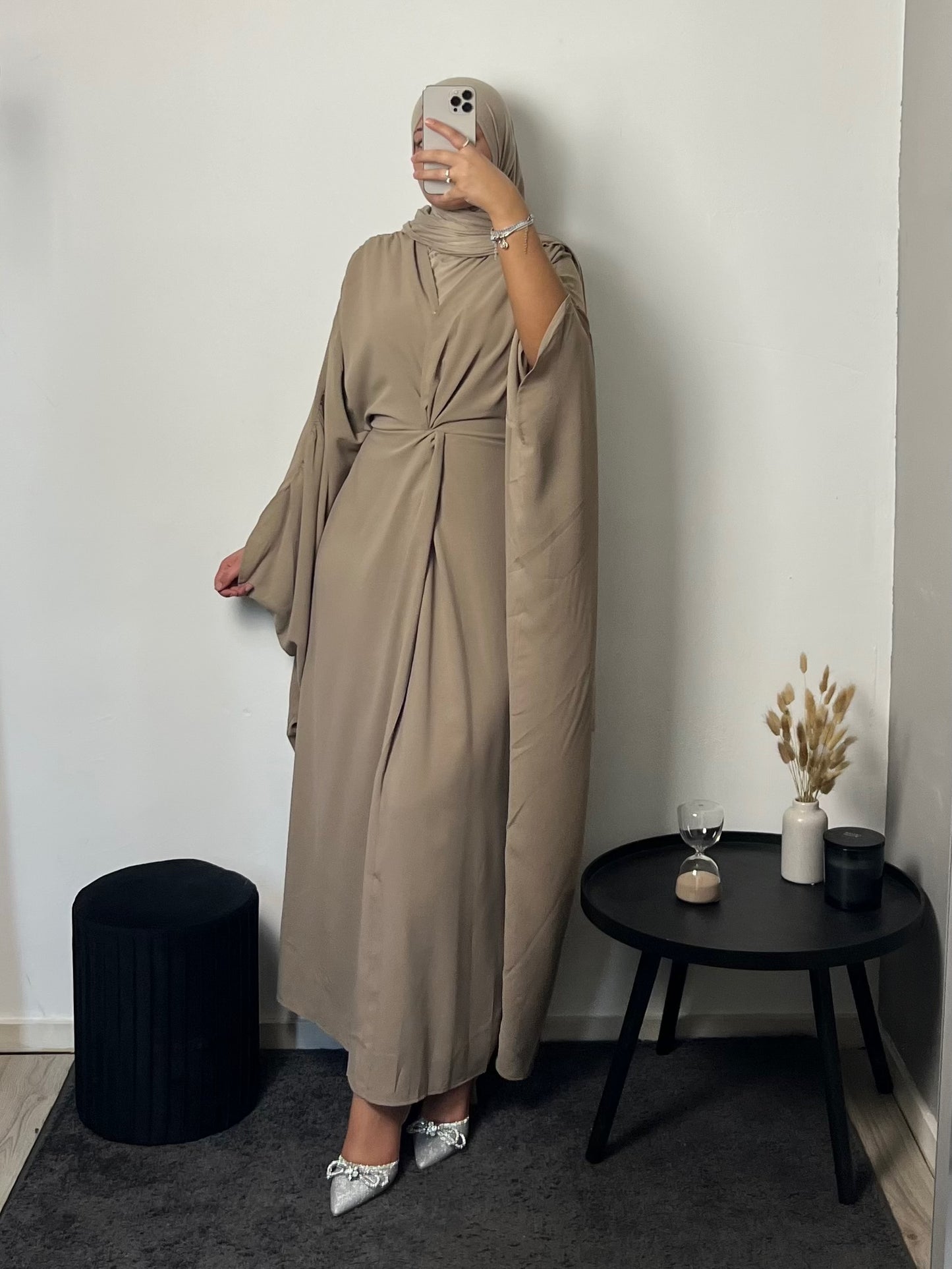 Maxi Dress Marya Taupe