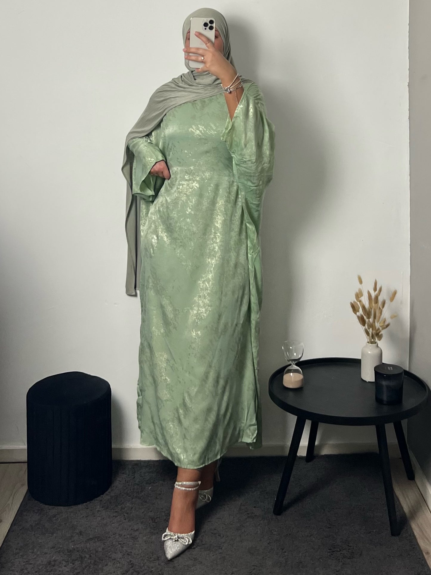 Elise Dress Mint