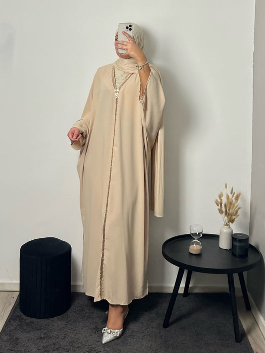 Reyah Dress Beige