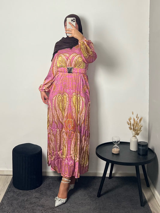 Maxi Dress Sine Roze