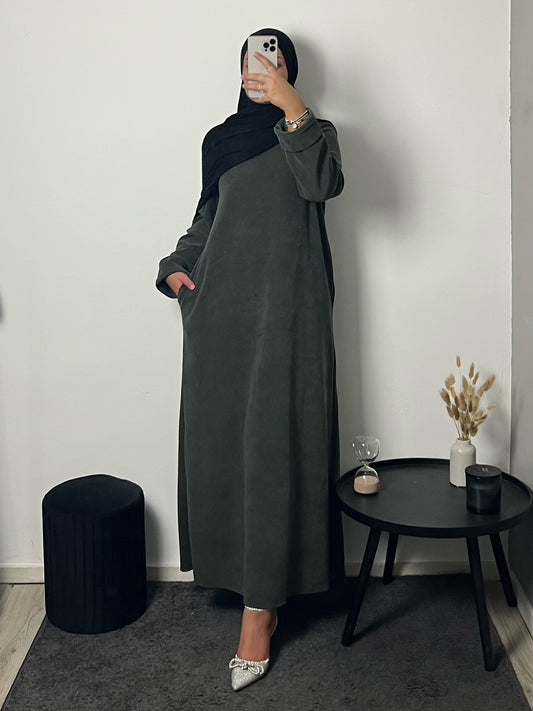 Inez Abaya Khaki