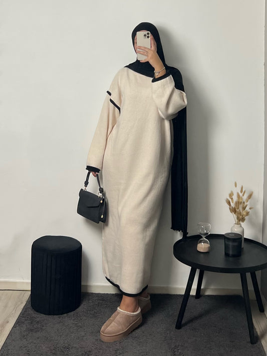 Yara Sweater Dress Beige