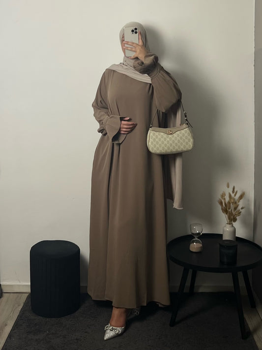 Aiza Abaya Taupe