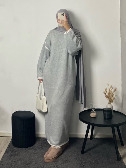 Yara Sweater Dress Grey
