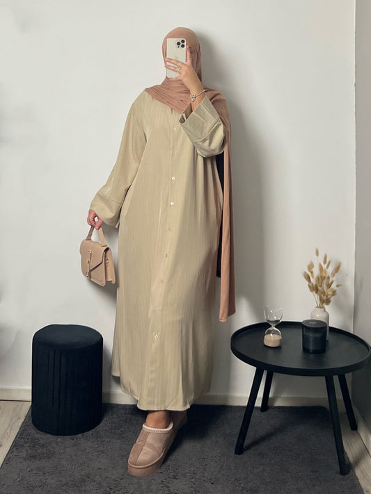 Nora Dress Beige