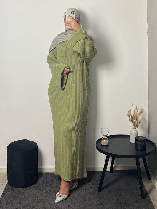 Amaya Knit Dress Sage